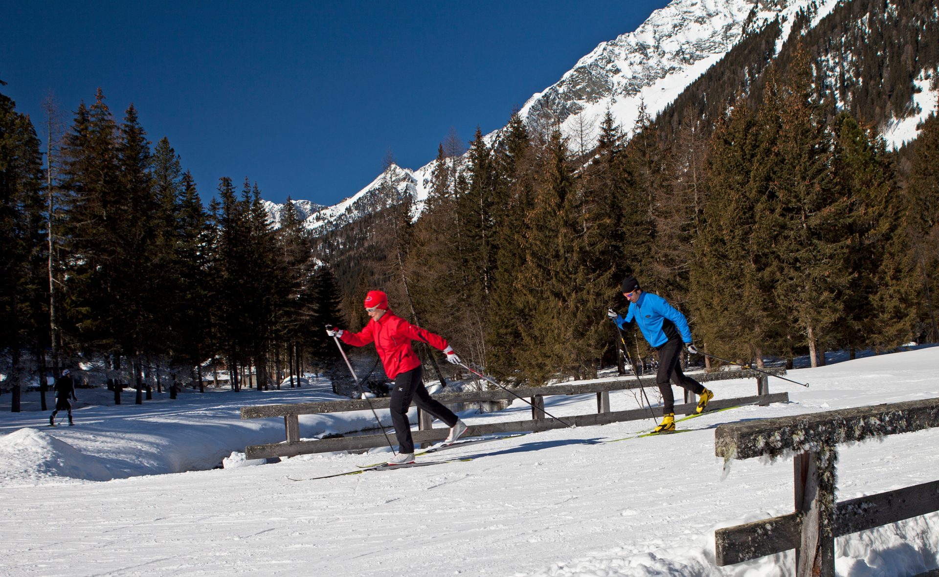 Cross country ski in Antholz